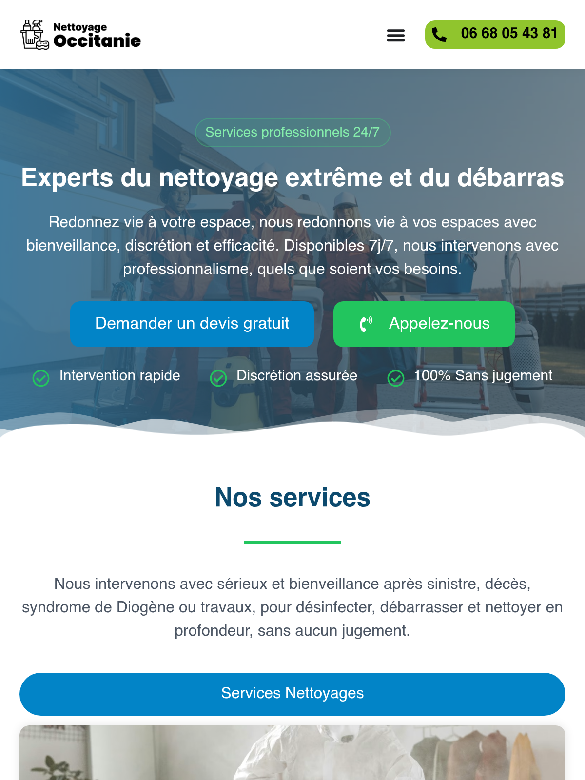 Nettoyage Occitanie