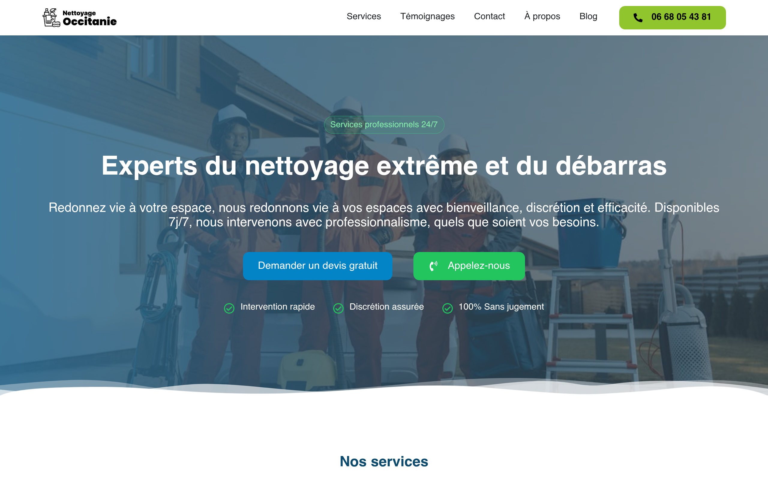 Nettoyage Occitanie